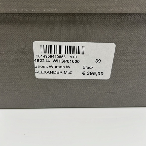 Alexander McQueen “Larry” Sneaker black/white - Picture 8 of 9